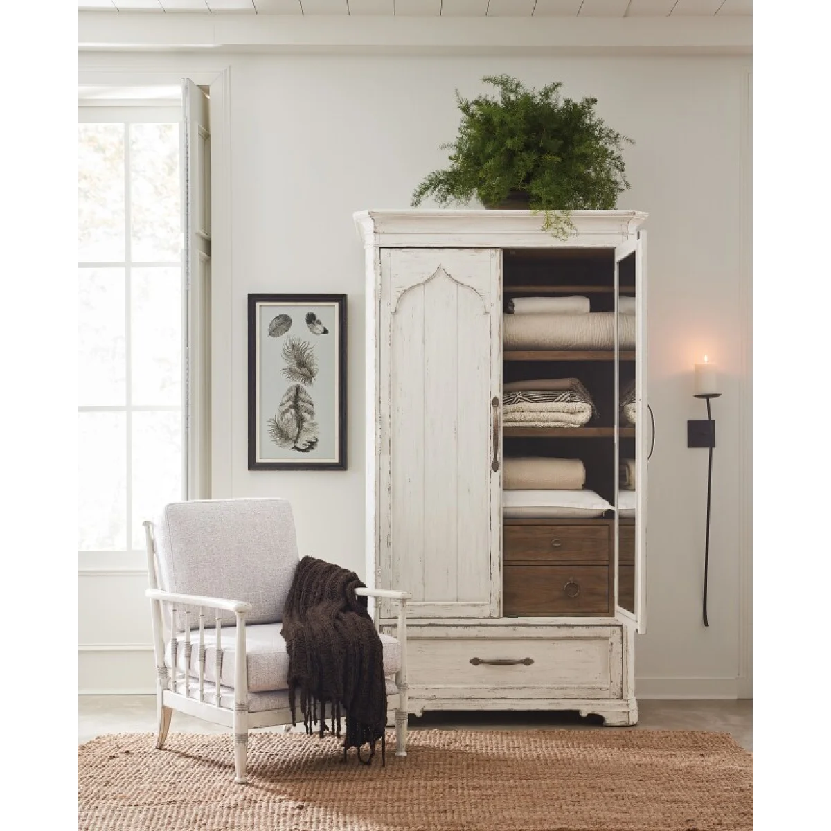 CC Prairie Upholstered Chair Chairs Beige 12