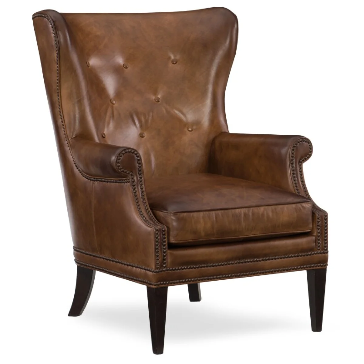 CC Maya Wing Club Chair Chairs Brown 4