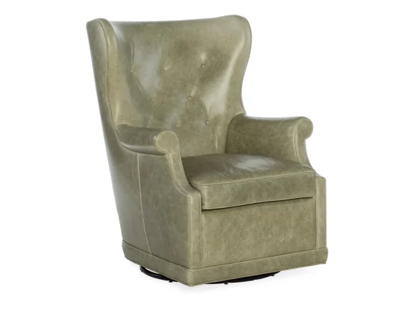 CC Mai Wing Swivel Club Chair Chairs Chairs