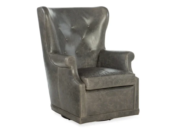 CC Mai Wing Swivel Club Chair Chairs Chairs