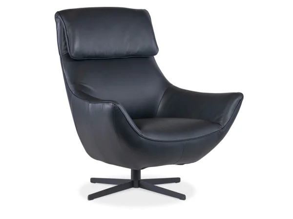 CC Hughes Swivel Chair Chairs black