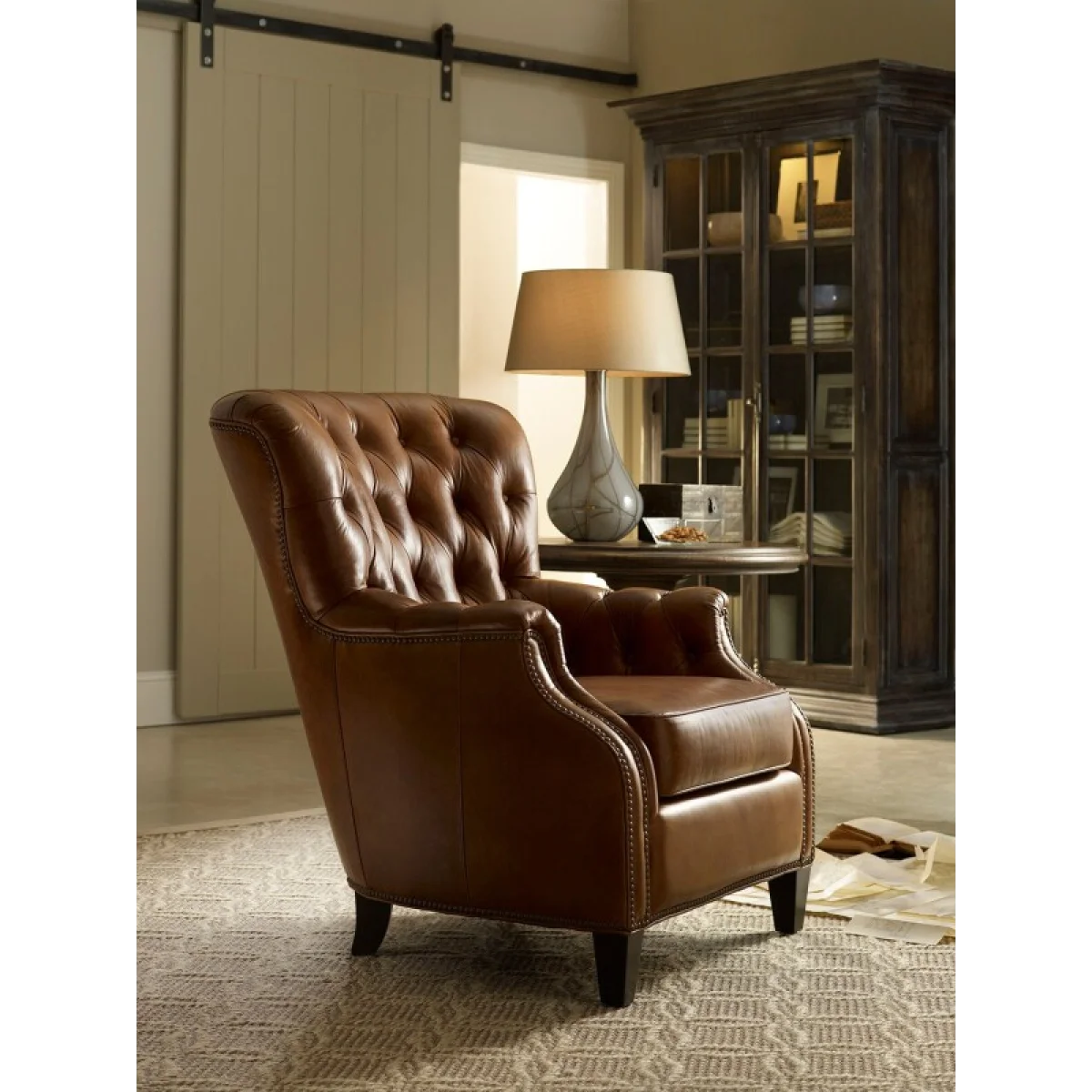 CC Hamrick Club Chair Chairs Brown 6