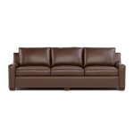 Durant 101-inch Sofa with Nailheads - Image 3