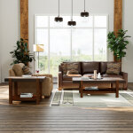 Durant 88-inch Sofa with Nailheads - Image 3