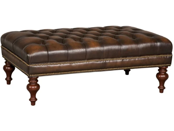 Kingley Cocktail Ottoman Cocktail & Coffee Tables Brown