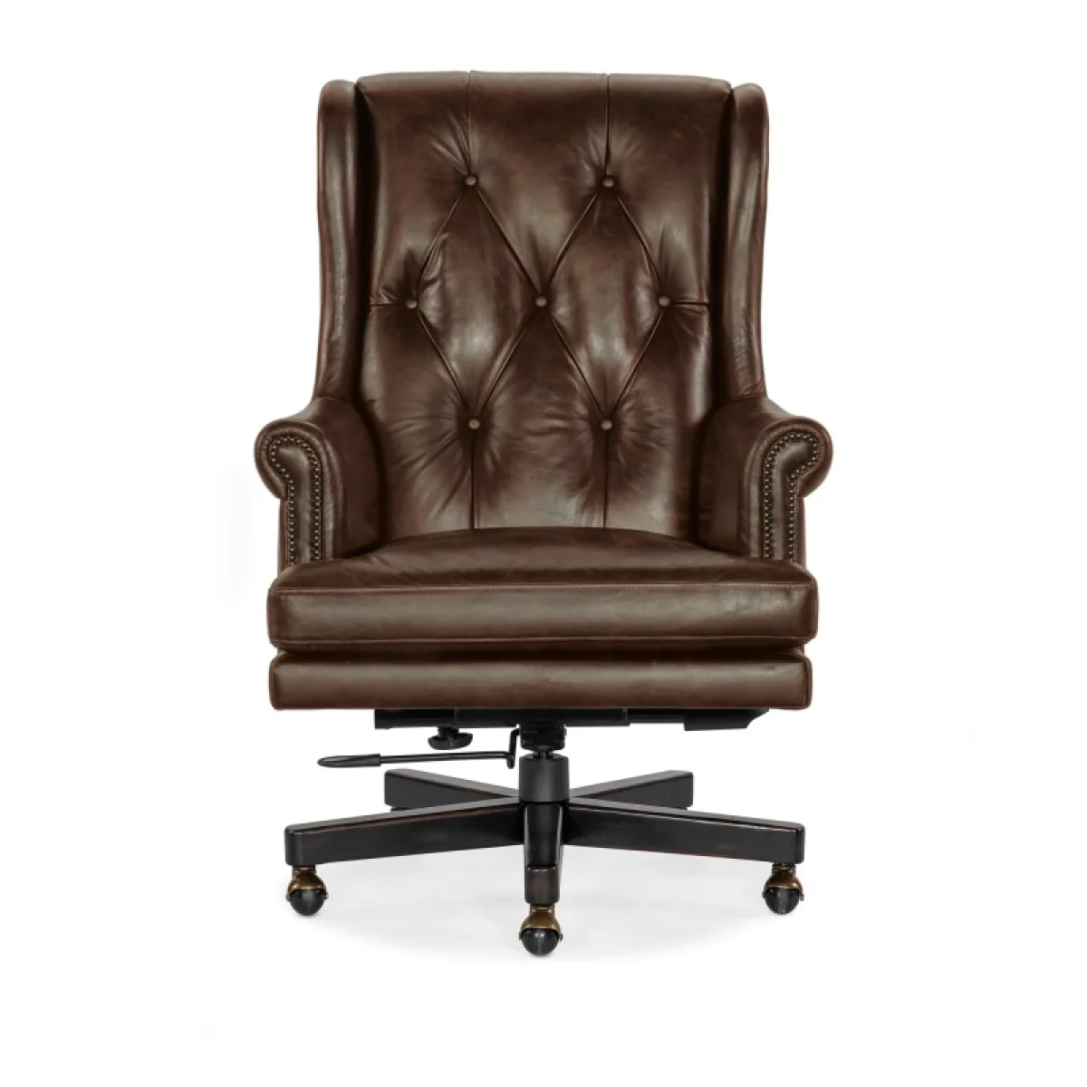Charleston Executive Swivel Tilt Chair Desks Brown 8