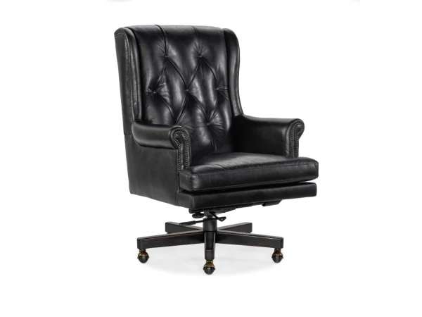 Charleston Executive Swivel Tilt Chair Desks black