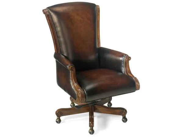 Samuel Executive Swivel Tilt Chair Desks Brown