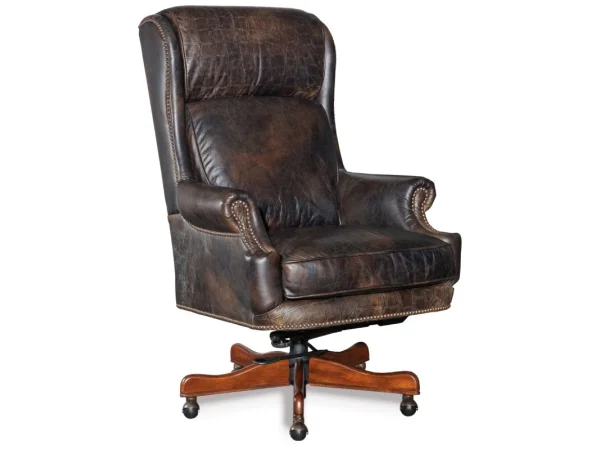 Tucker Executive Swivel Tilt Chair Desks Brown