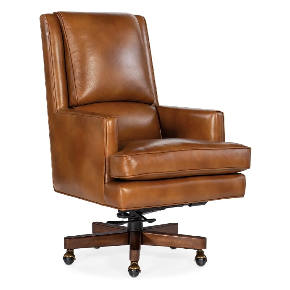 Wright Executive Swivel Tilt Chair Desks Brown 4
