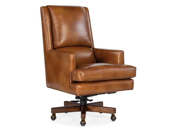 Wright Executive Swivel Tilt Chair Desks Brown