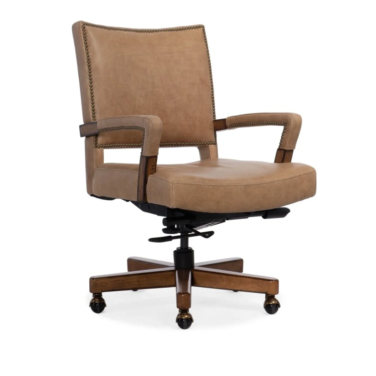 Chace Executive Swivel Tilt Chair Desks Brown 4