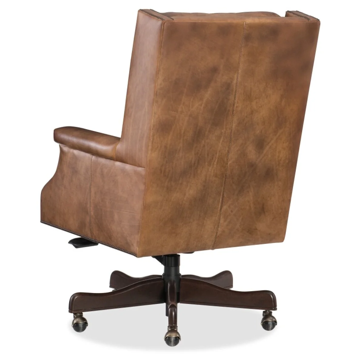Beckett Executive Swivel Tilt Chair Desks Brown 6