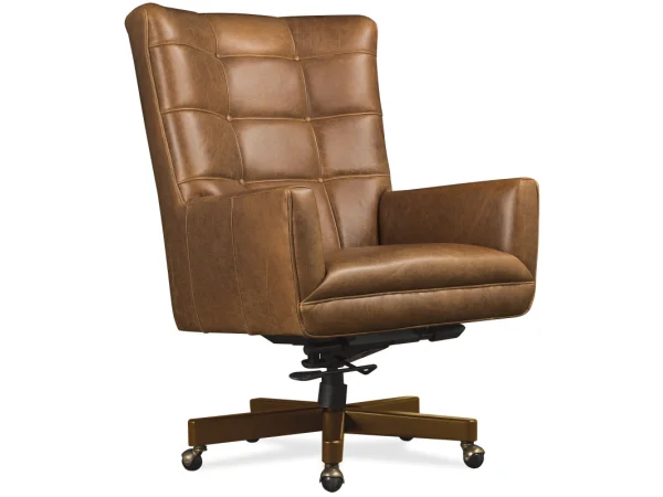 Tucker Executive Swivel Tilt Chair Desks Brown 20