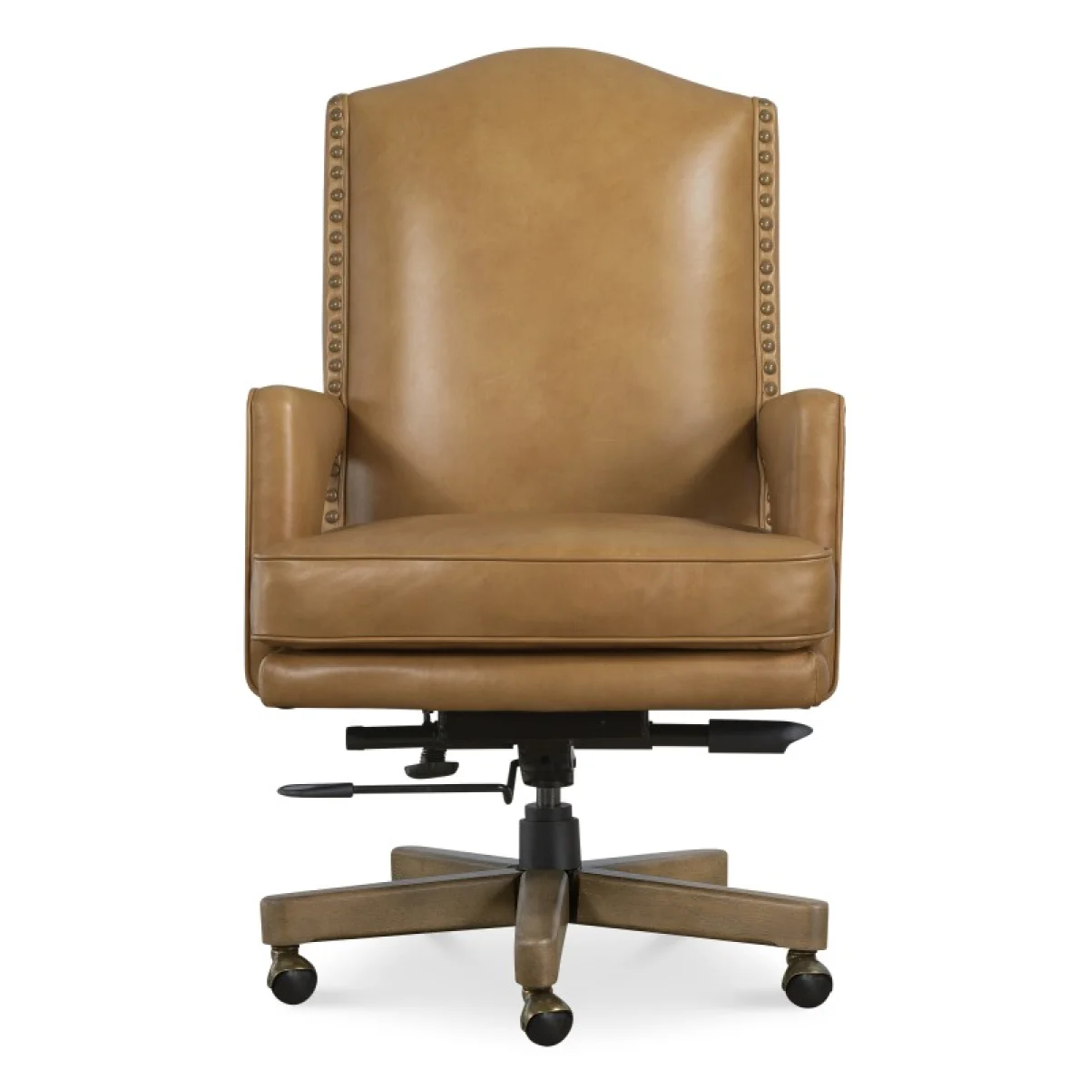 Rochelle Executive Swivel Tilt Chair Desks Brown 9