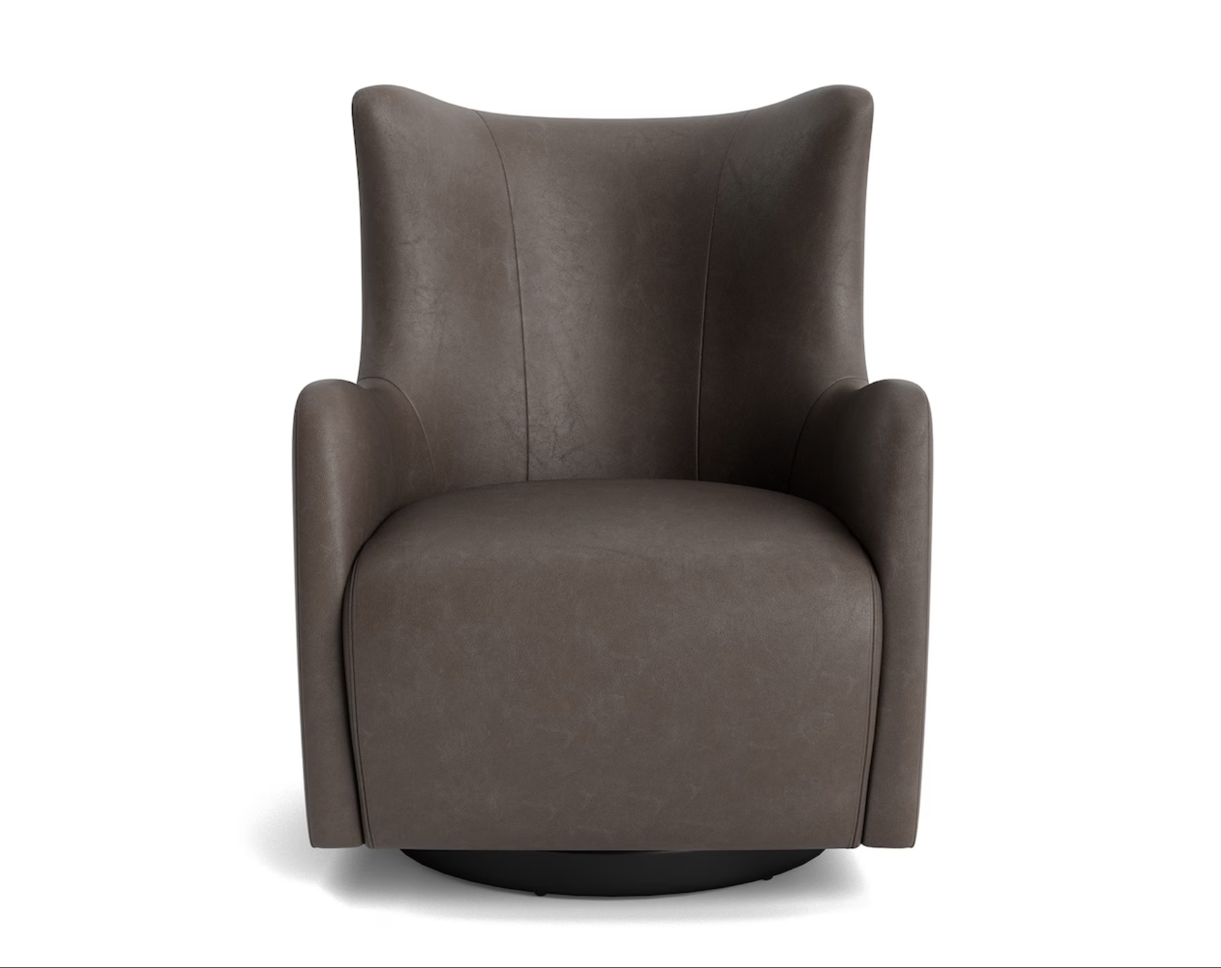 George Leather Swivel Chair