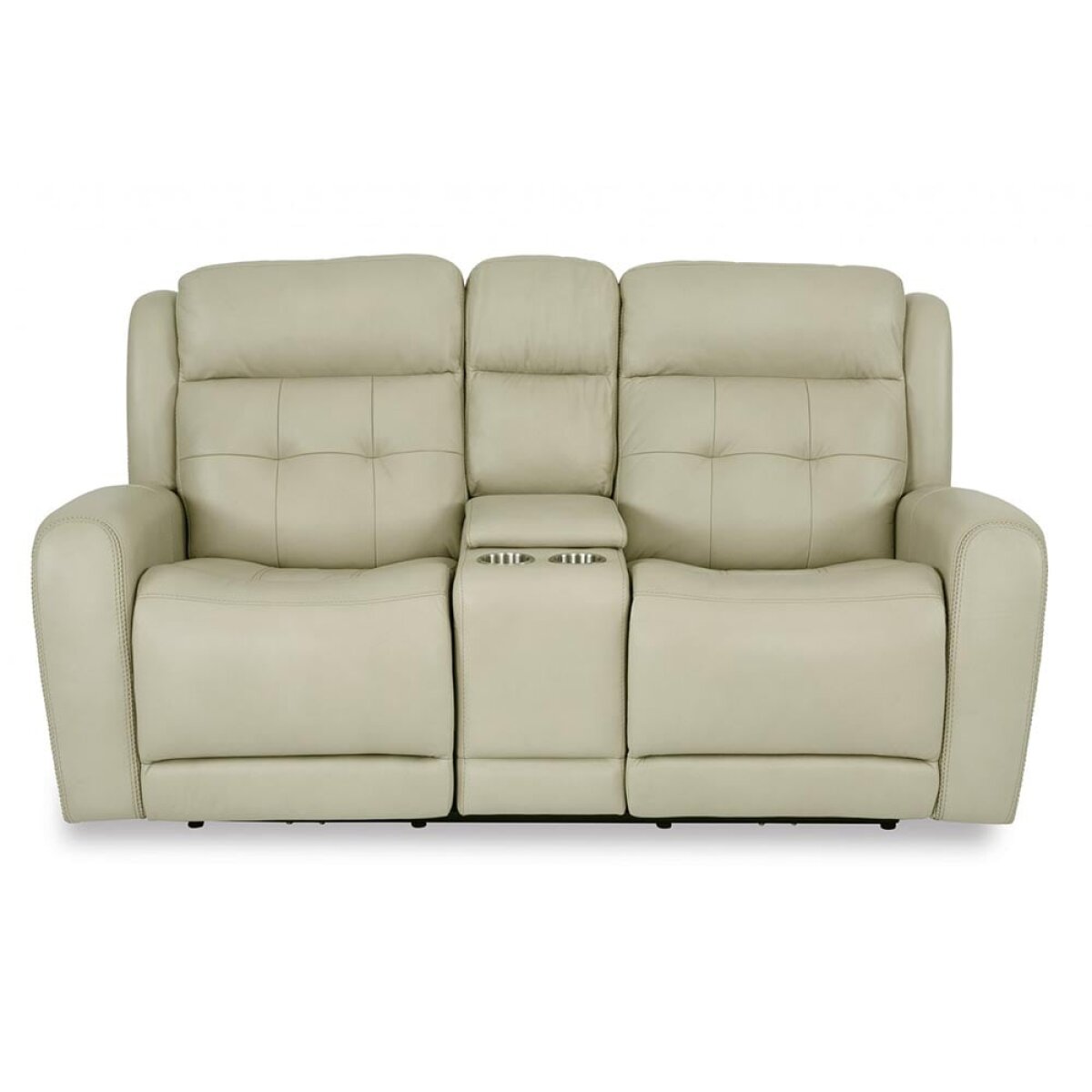 Grant Power Reclining Loveseat With Console & Power Headrest Loveseats Customizable 4