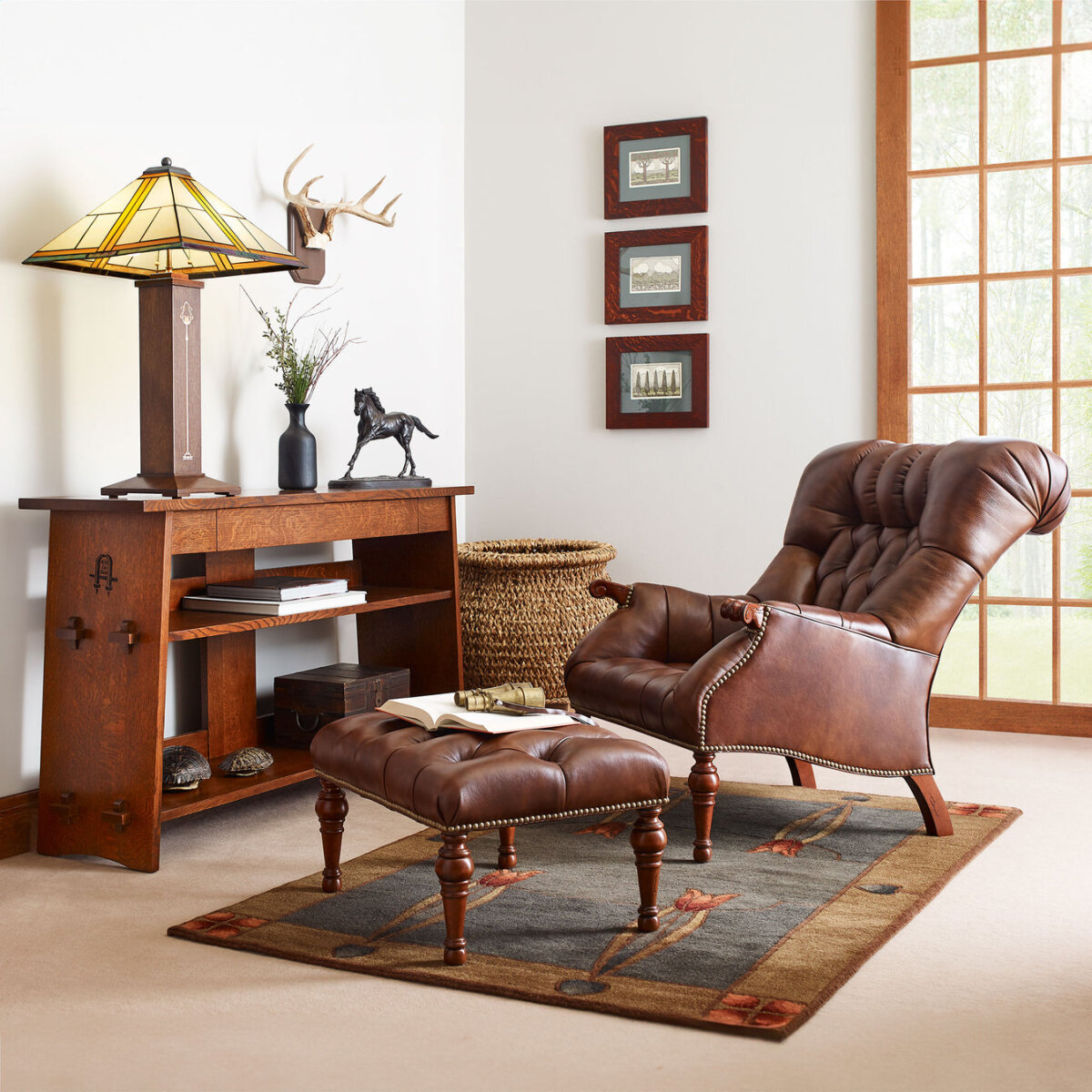 Leopold’s Chair Leather Chairs Stickley Furniture 5
