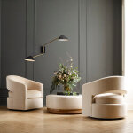 Winona Round Ottoman - Image 2