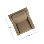 Benchmade Motion Leather Slope Arm Recliner - Image 2