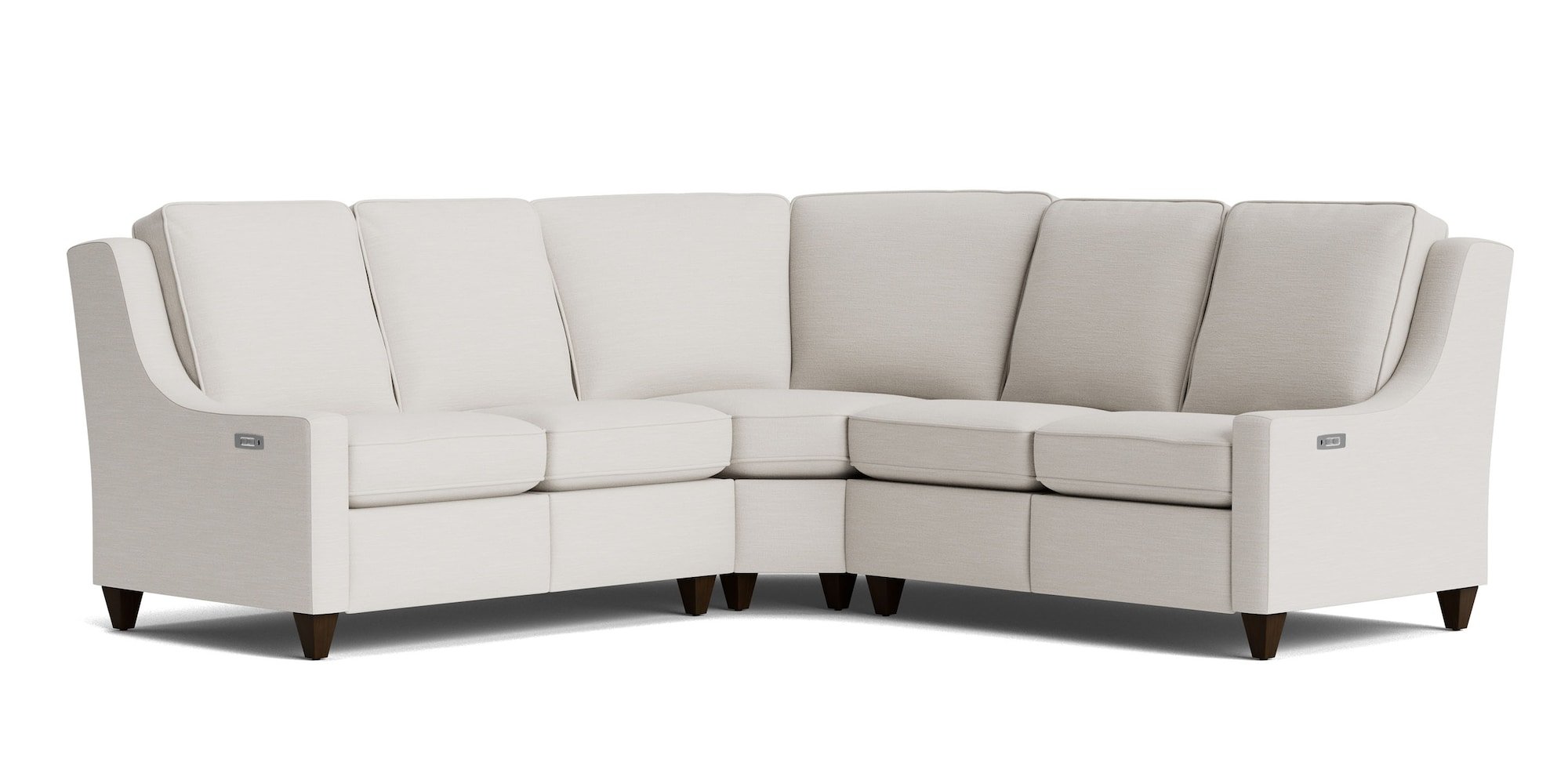 Magnificent Motion Reclining Slope Arm Sectional