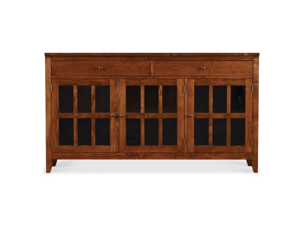 Carlisle TV/Hall Console, Flush Top Entertainment Stands Stickley Furniture