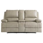 Parsons Club Level Loveseat w/Power and Console
