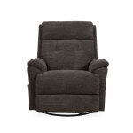 Sophisticated Steel Perfect Match Swivel Gliding Recliner - Image 2