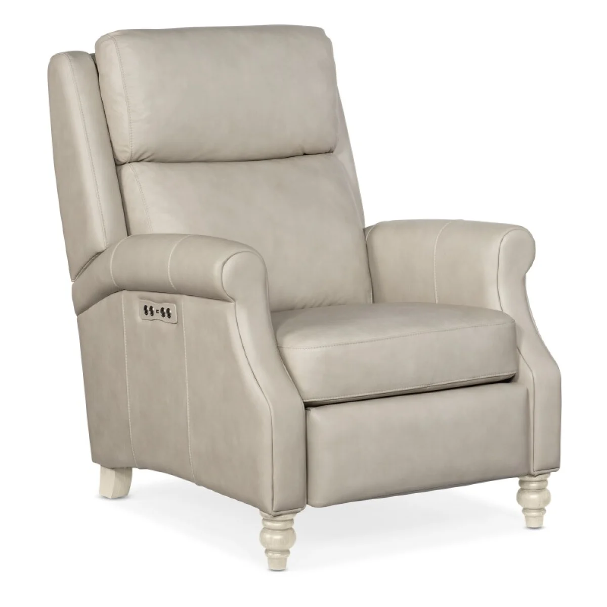 RC Hurley Power Recliner with Power Headrest Recliners Beige 4