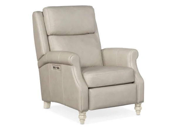 RC Hurley Power Recliner with Power Headrest Recliners Beige