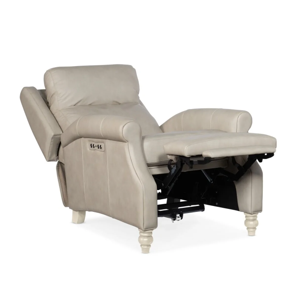 RC Hurley Power Recliner with Power Headrest Recliners Beige 7
