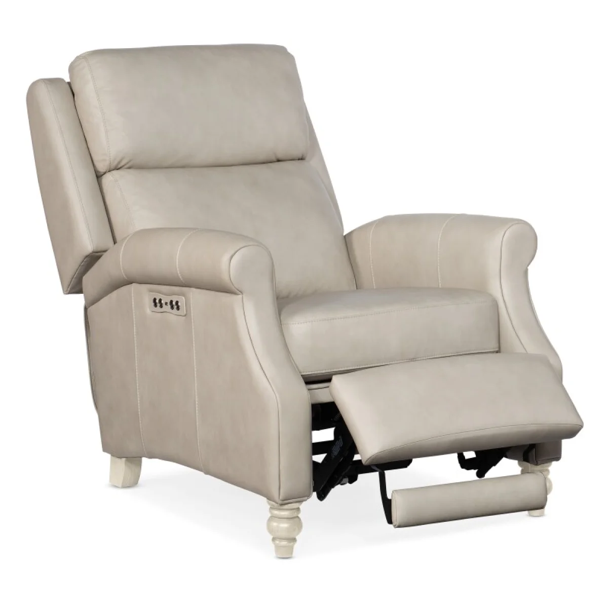 RC Hurley Power Recliner with Power Headrest Recliners Beige 8