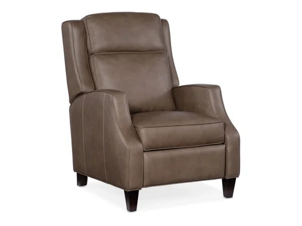 RC Tricia Manual Push Back Recliner Recliners Brown