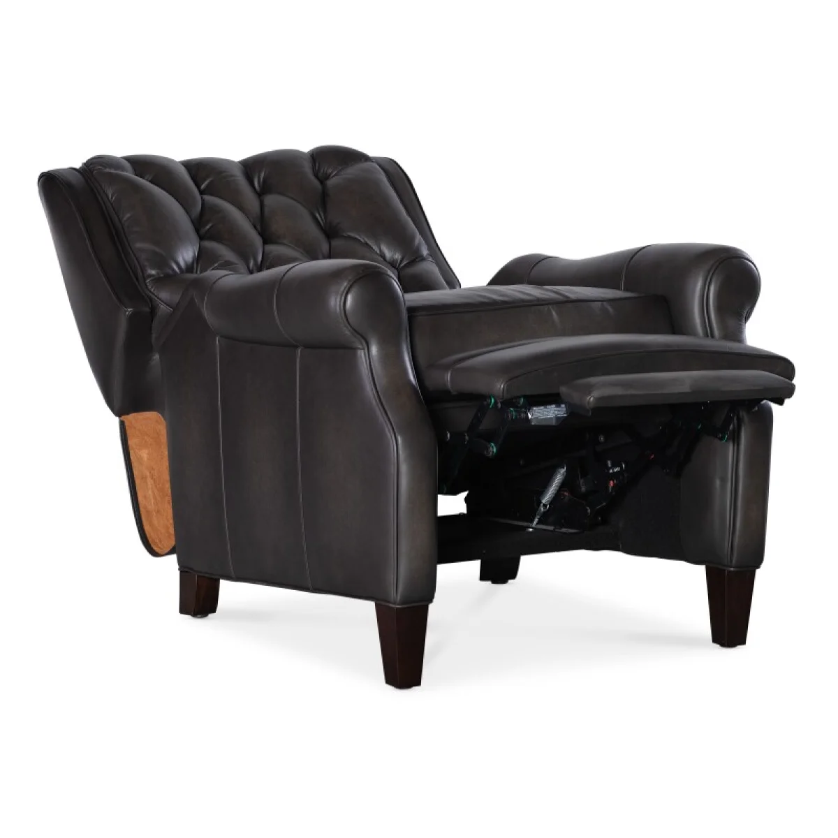 RC Palmer Press Back Recliner Recliners Brown 8