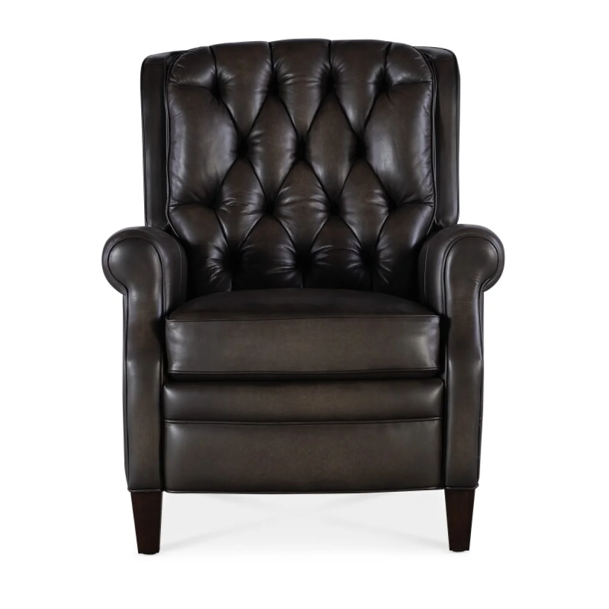 RC Palmer Press Back Recliner Recliners Brown 11