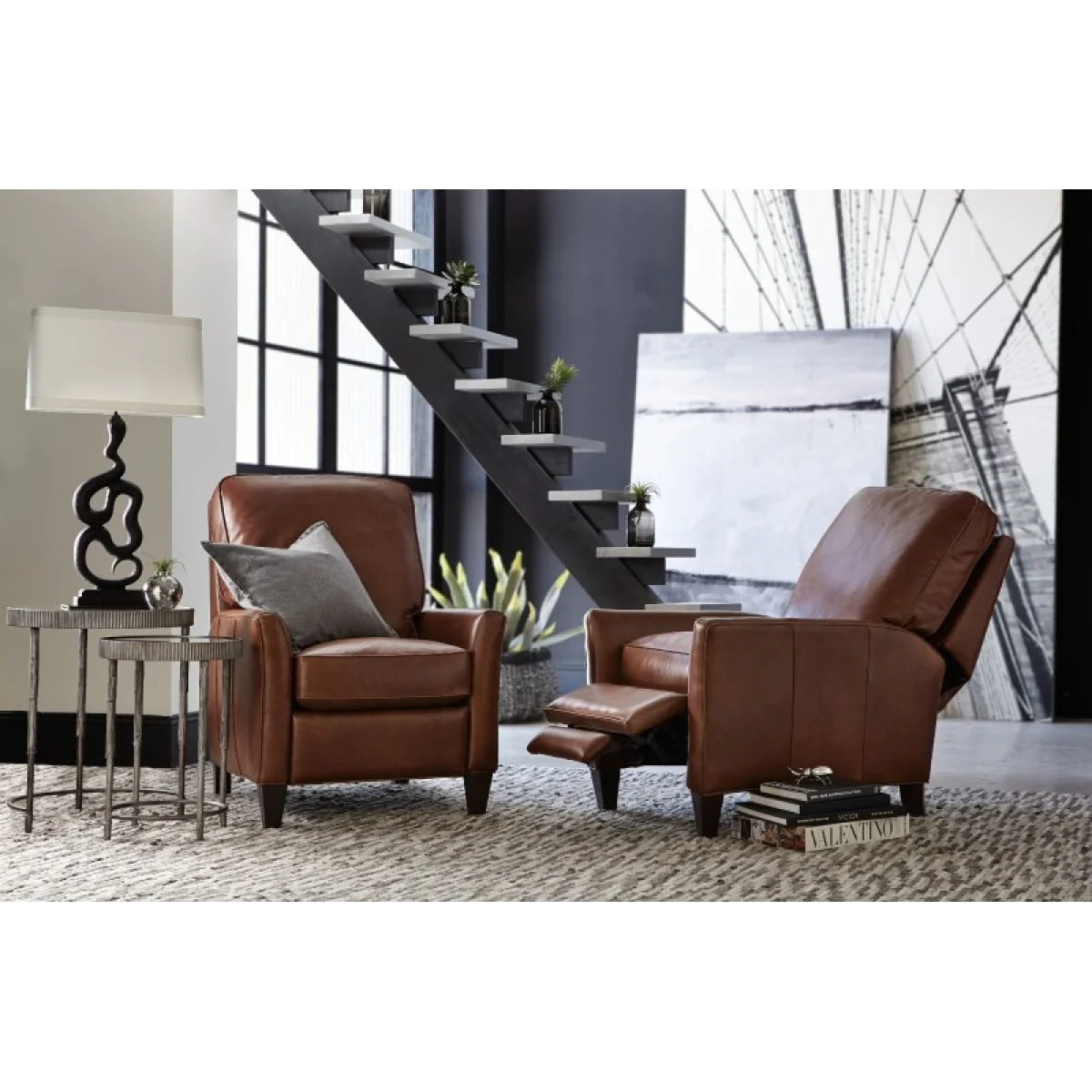 RC Shasta Recliner Recliners Brown 6
