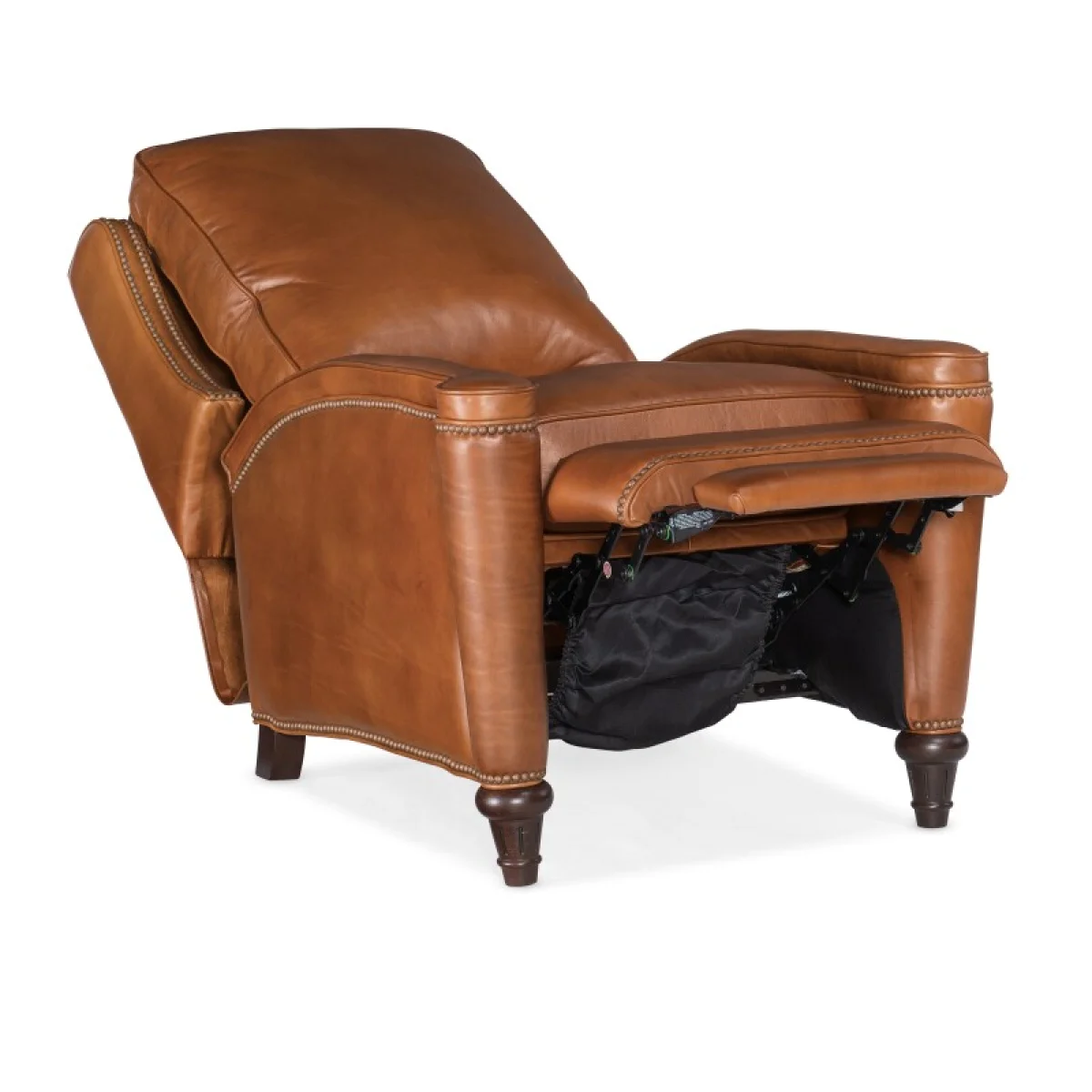 RC Rylea Manual Push Back Recliner Recliners Brown 7