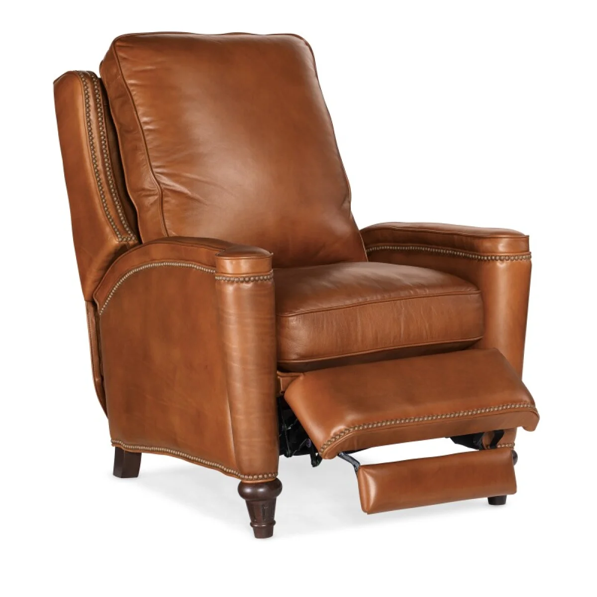 RC Rylea Manual Push Back Recliner Recliners Brown 8