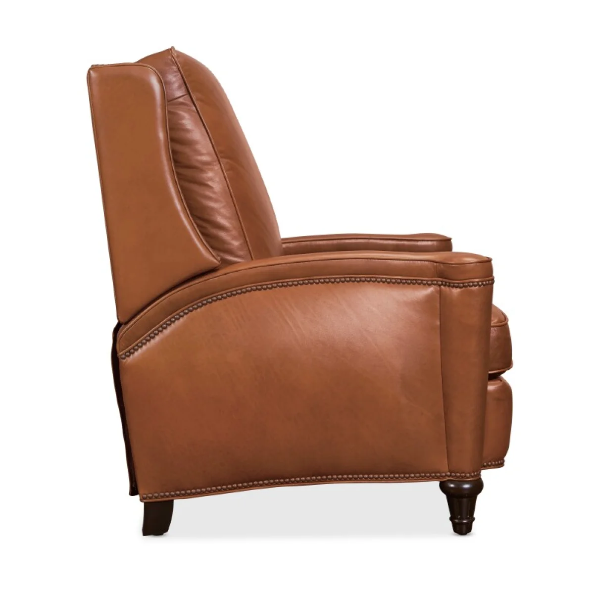RC Rylea Manual Push Back Recliner Recliners Brown 9