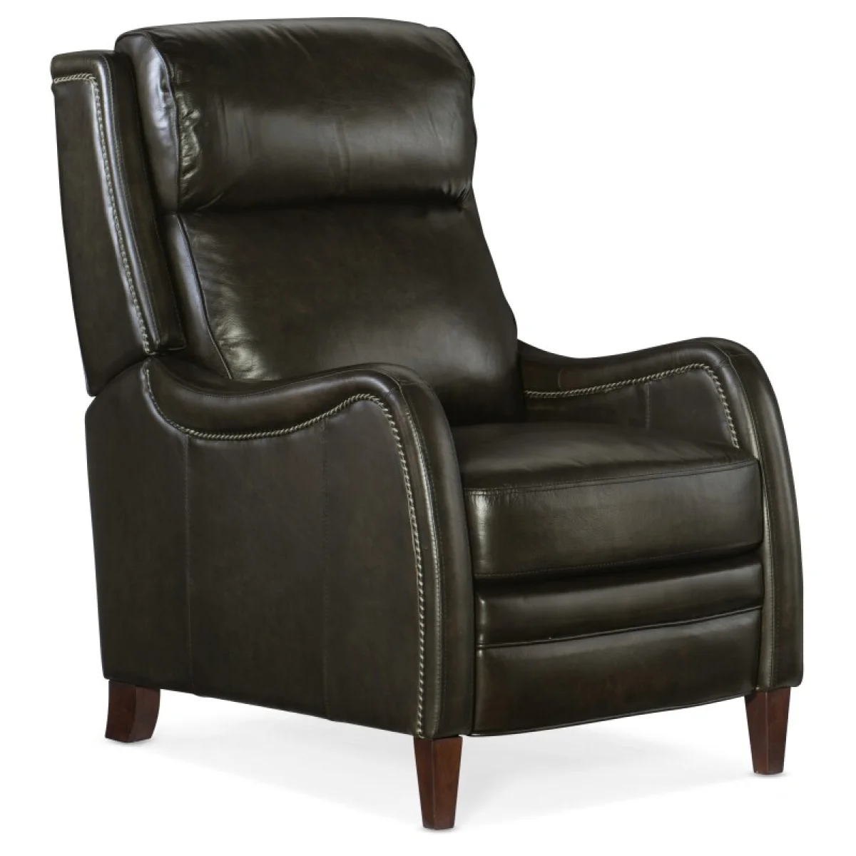 RC Stark Manual Push Back Recliner Recliners Brown 4