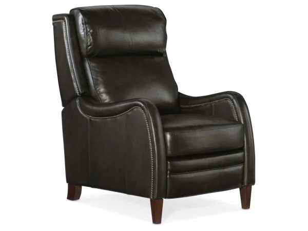 RC Stark Manual Push Back Recliner Recliners Brown