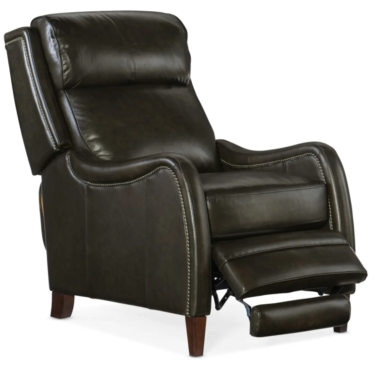RC Stark Manual Push Back Recliner Recliners Brown 8