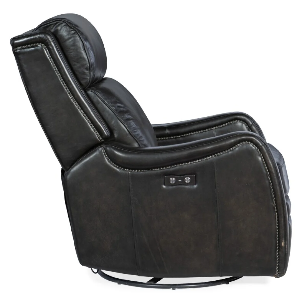 RC Stark Power Swivel Glider Recliner Recliners Brown 9