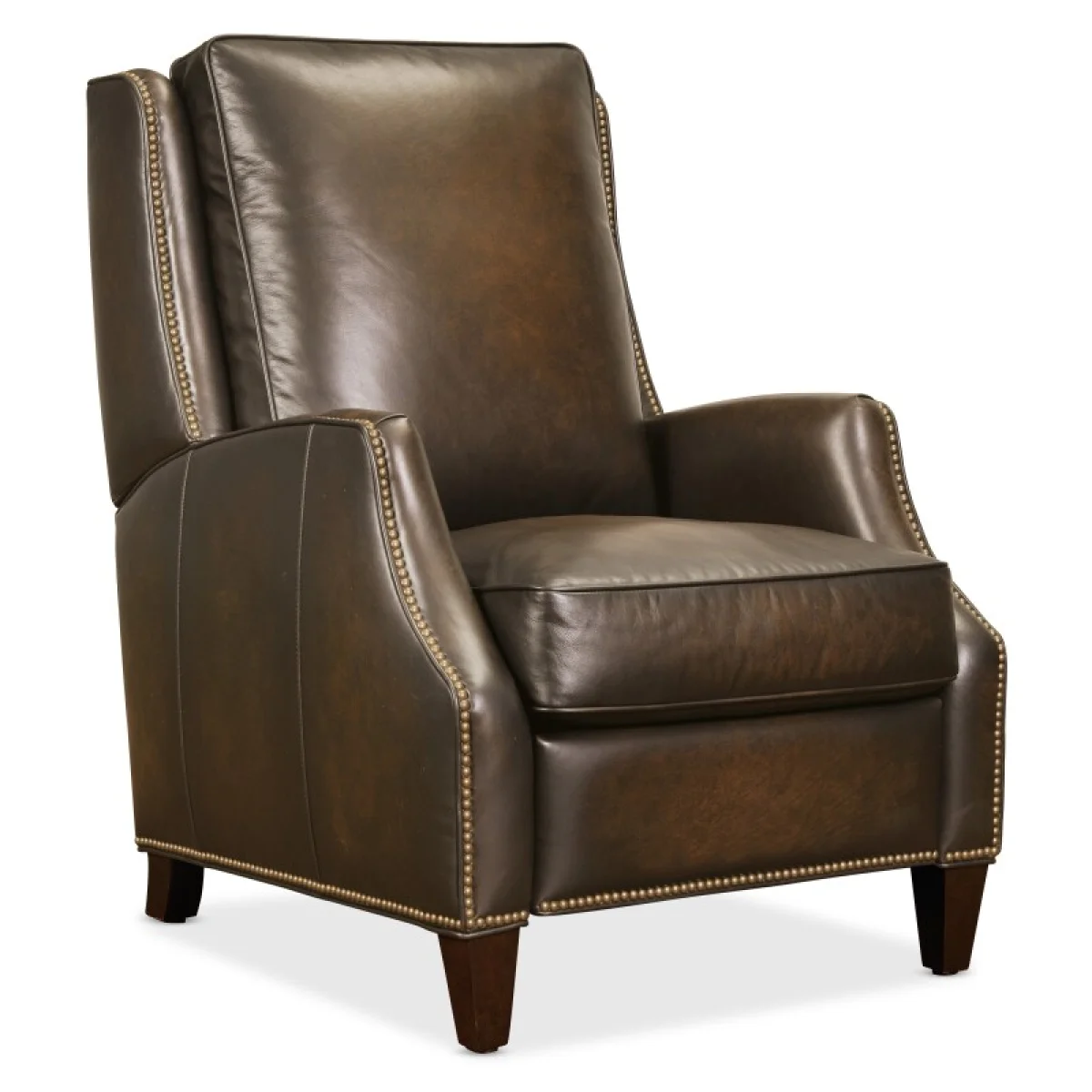 RC Kerley Manual Push Back Recliner Recliners Brown 4