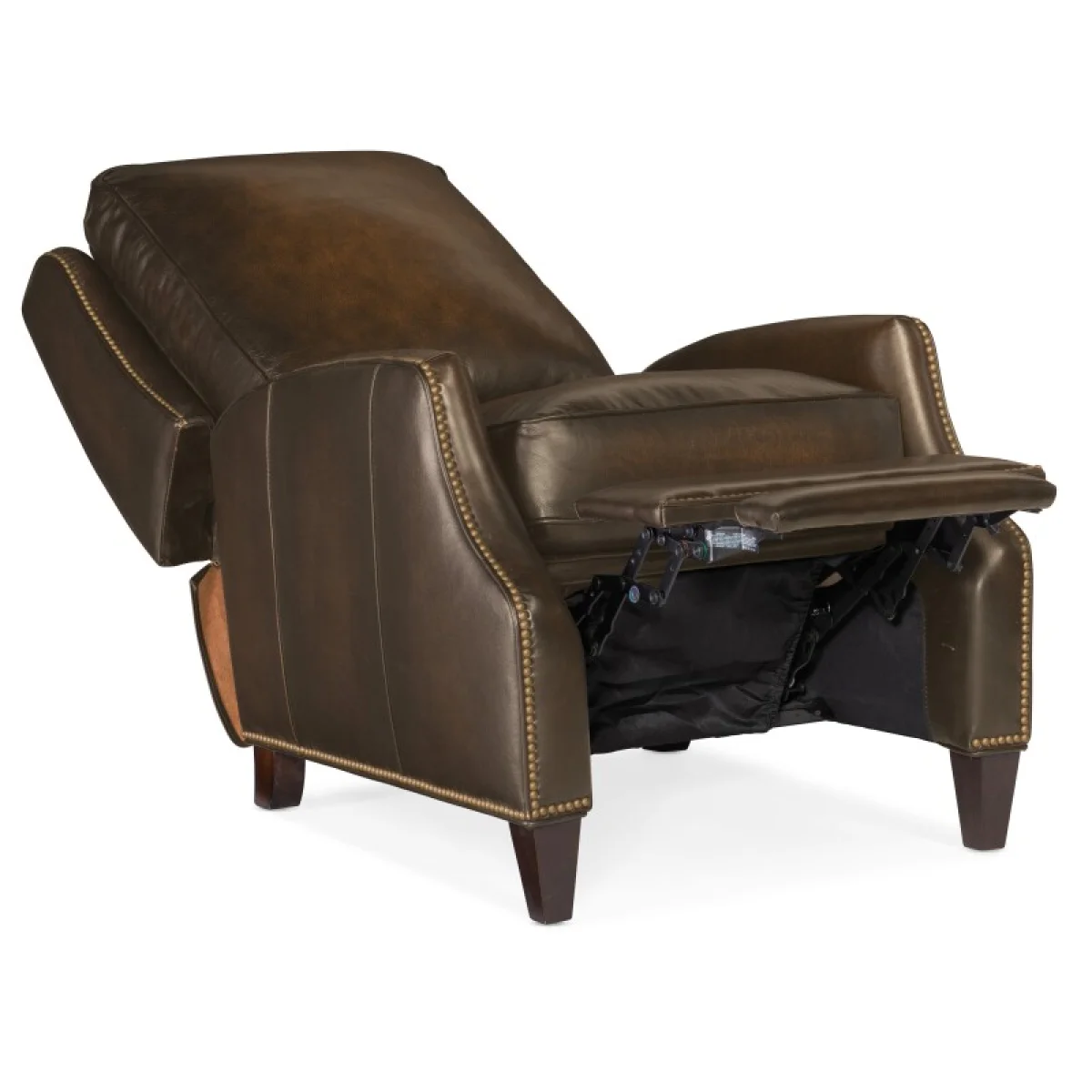 RC Kerley Manual Push Back Recliner Recliners Brown 7