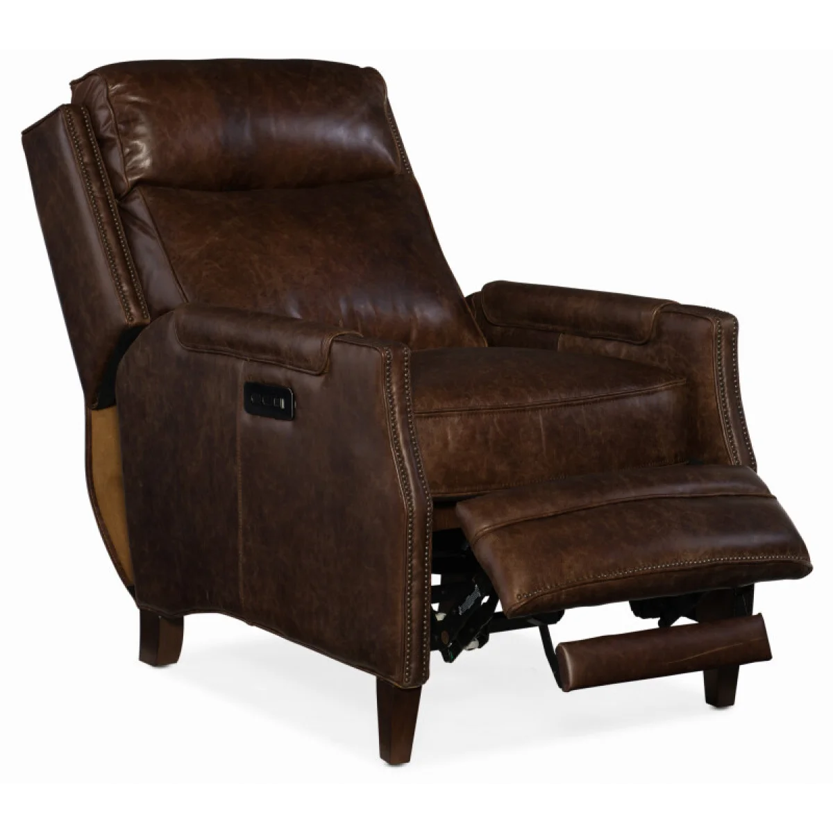 RC Regale Power Recliner with Power Headrest Recliners Brown 7