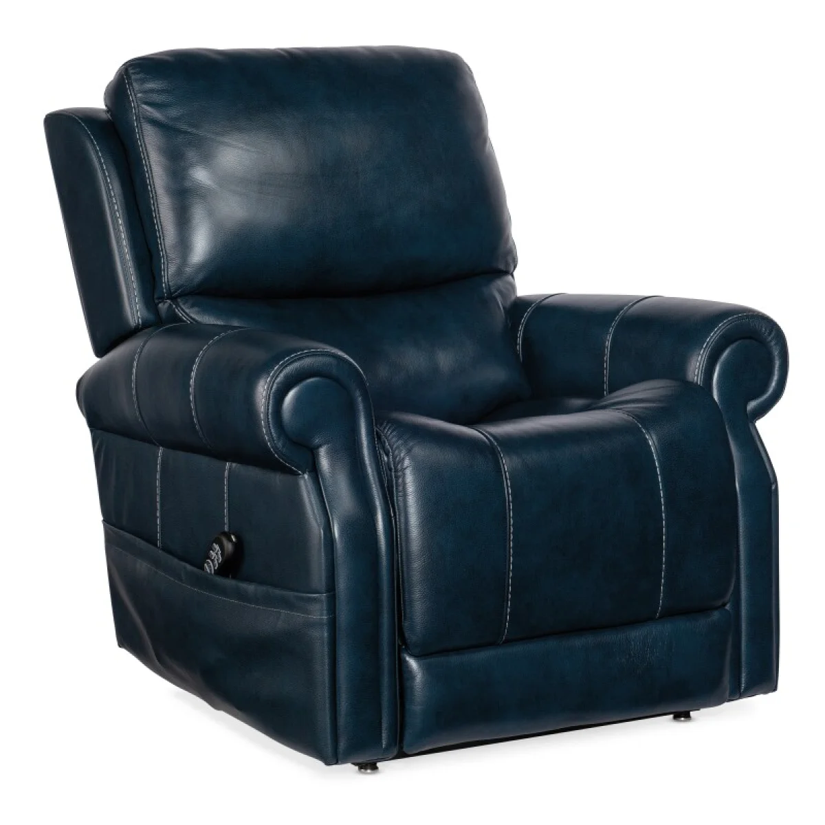 RC Eisley Power Recliner with Power Headrest, Lumbar & Lift Recliners blue 4