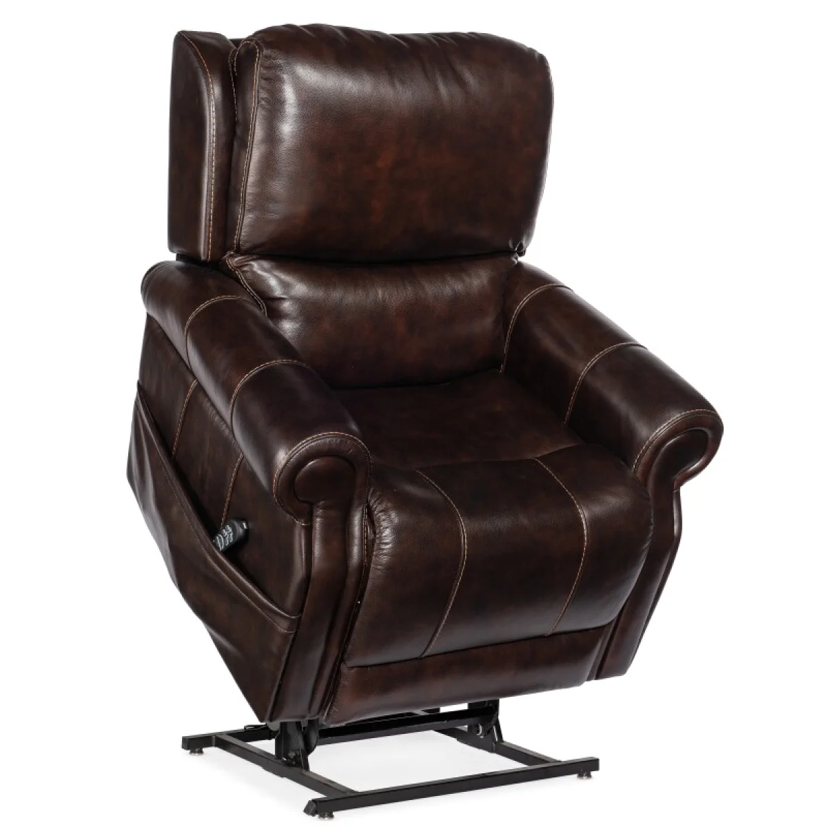 RC Eisley Power Recliner with Power Headrest, Lumbar & Lift Recliners Brown 9