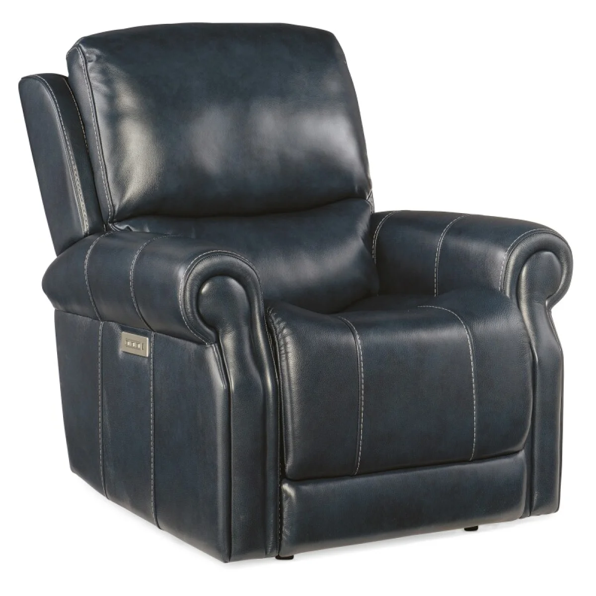RC Eisley Power Recliner with Power Headrest & Lumbar Recliners blue 4