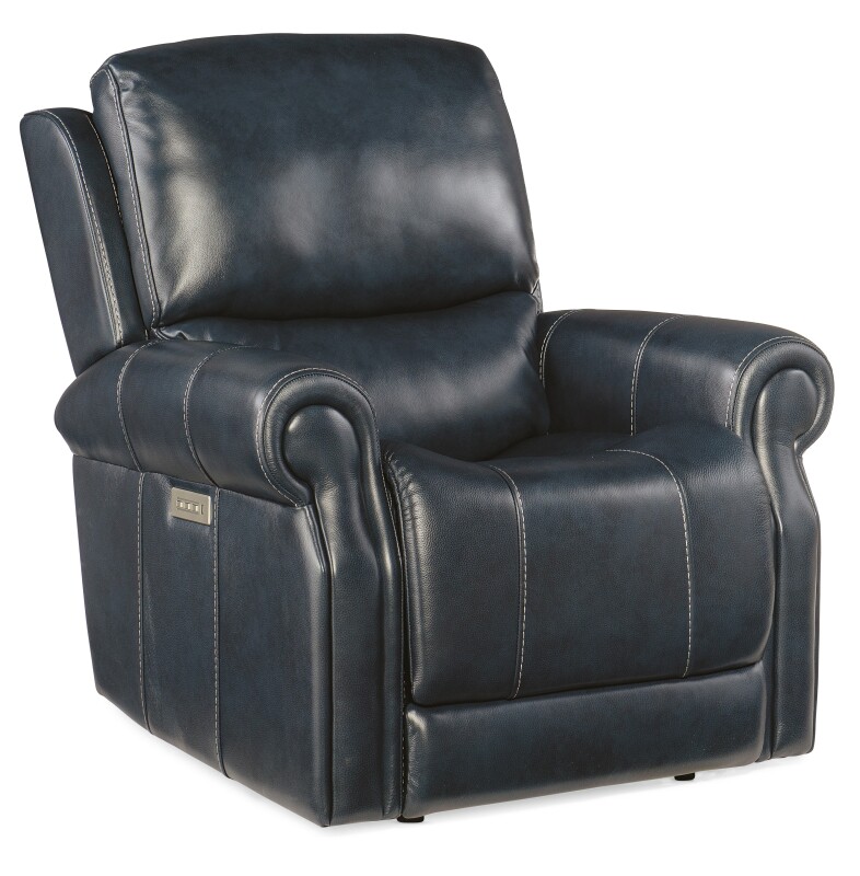 RC Eisley Power Recliner with Power Headrest & Lumbar Recliners blue 10 RC Eisley Power Recliner with Power Headrest & Lumbar Recliners blue 10